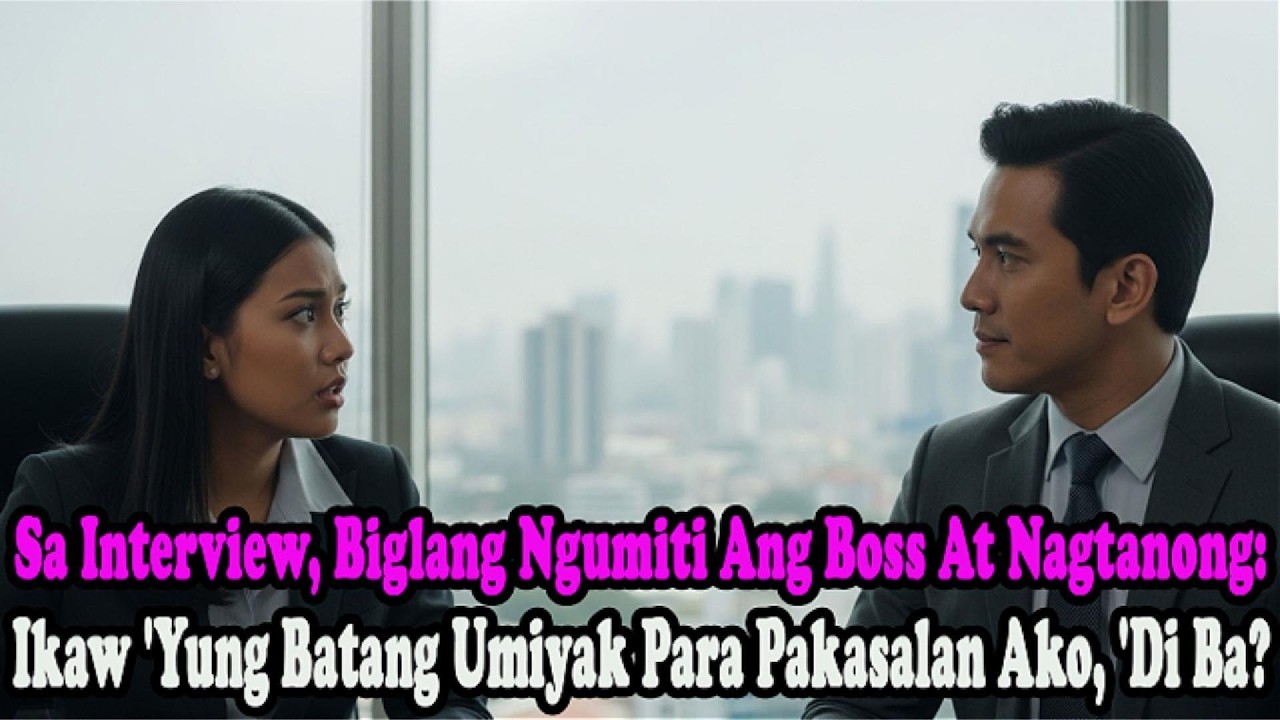 Noong 8 Anyos, Iniyakan Ko Siyang Pakasalan. Siya Pala Ang Managing Partner Sa Interview Ko.