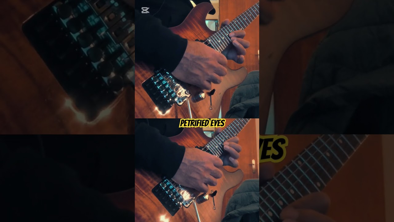 Petrified eyes - Angra #kikoloureiro #angra #rafaelbittencourt