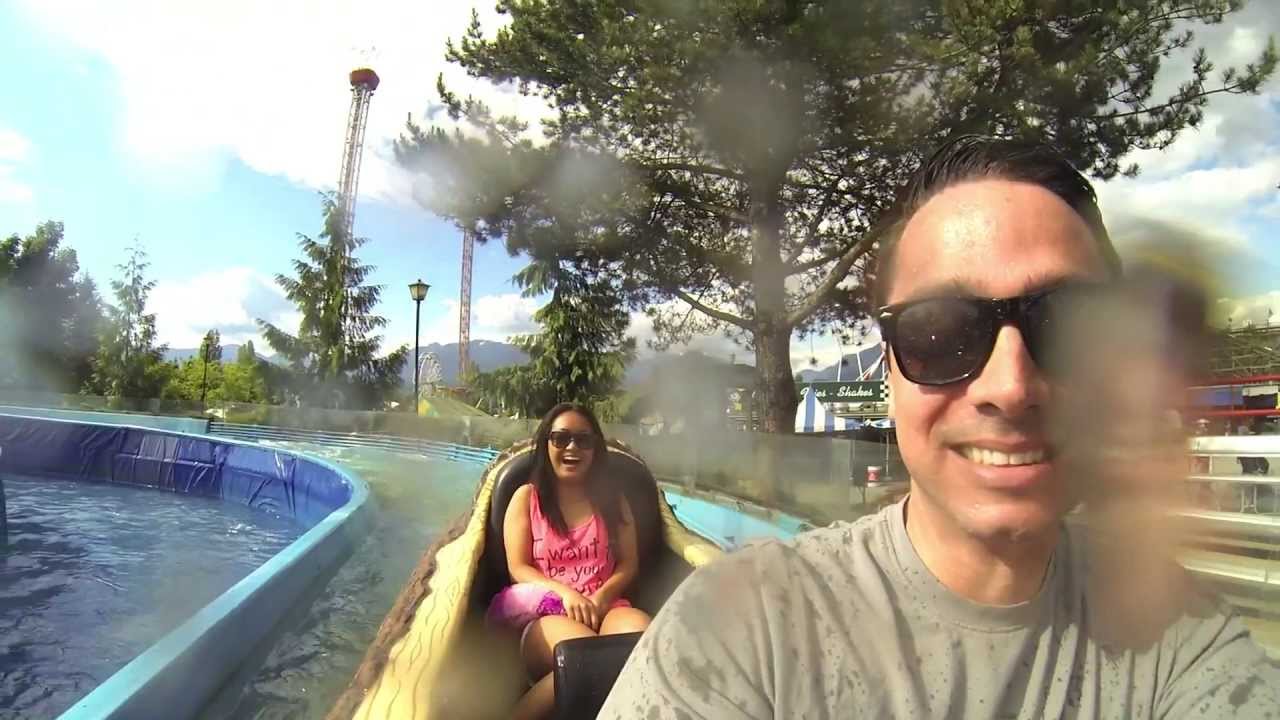 The Ever So Popular Log Ride at Playland
