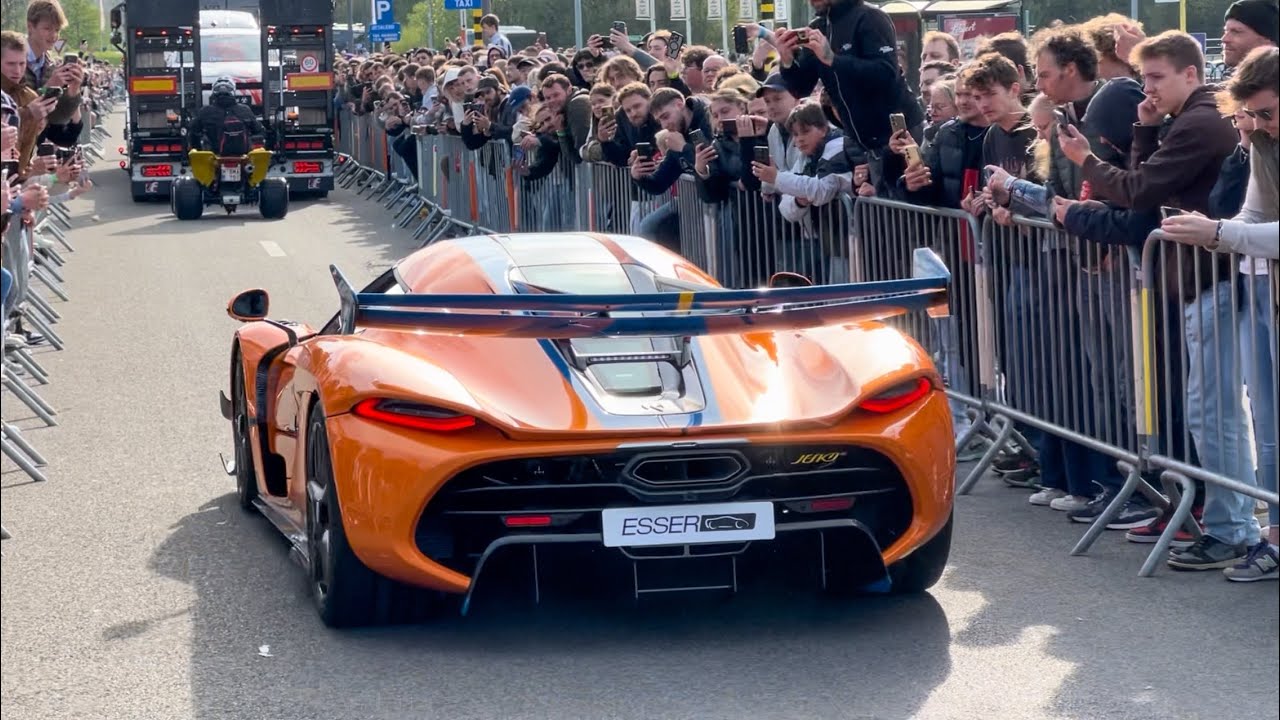Tuner Cars and Supercars leaving Car Show | GR8 ICS 2025