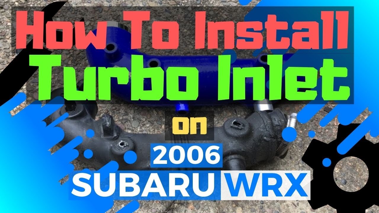 How to install Turbo Inlet on Subaru WRX