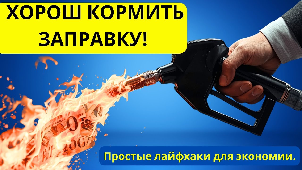 ⛽ Как перестать сжигать деньги на топливе: 7 реальных советов.