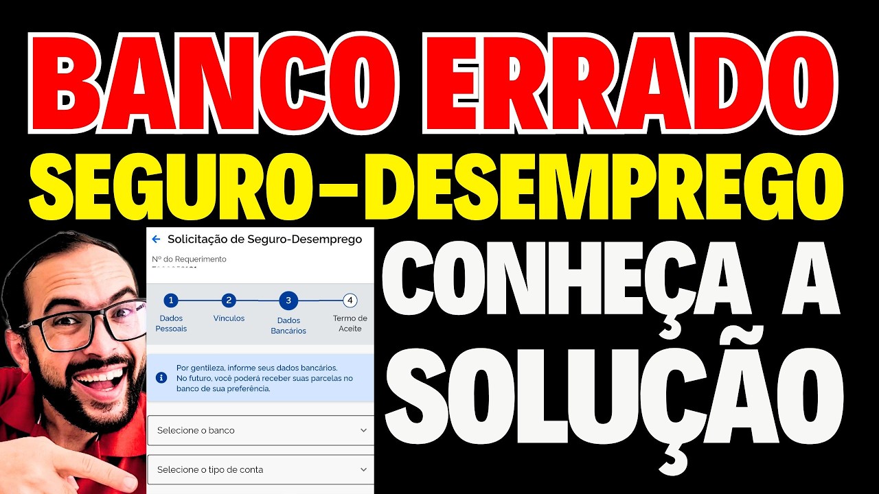 Seguro-desemprego Com Dados Bancários Errados - Conheça o Procedimento Para Regularizar a Conta