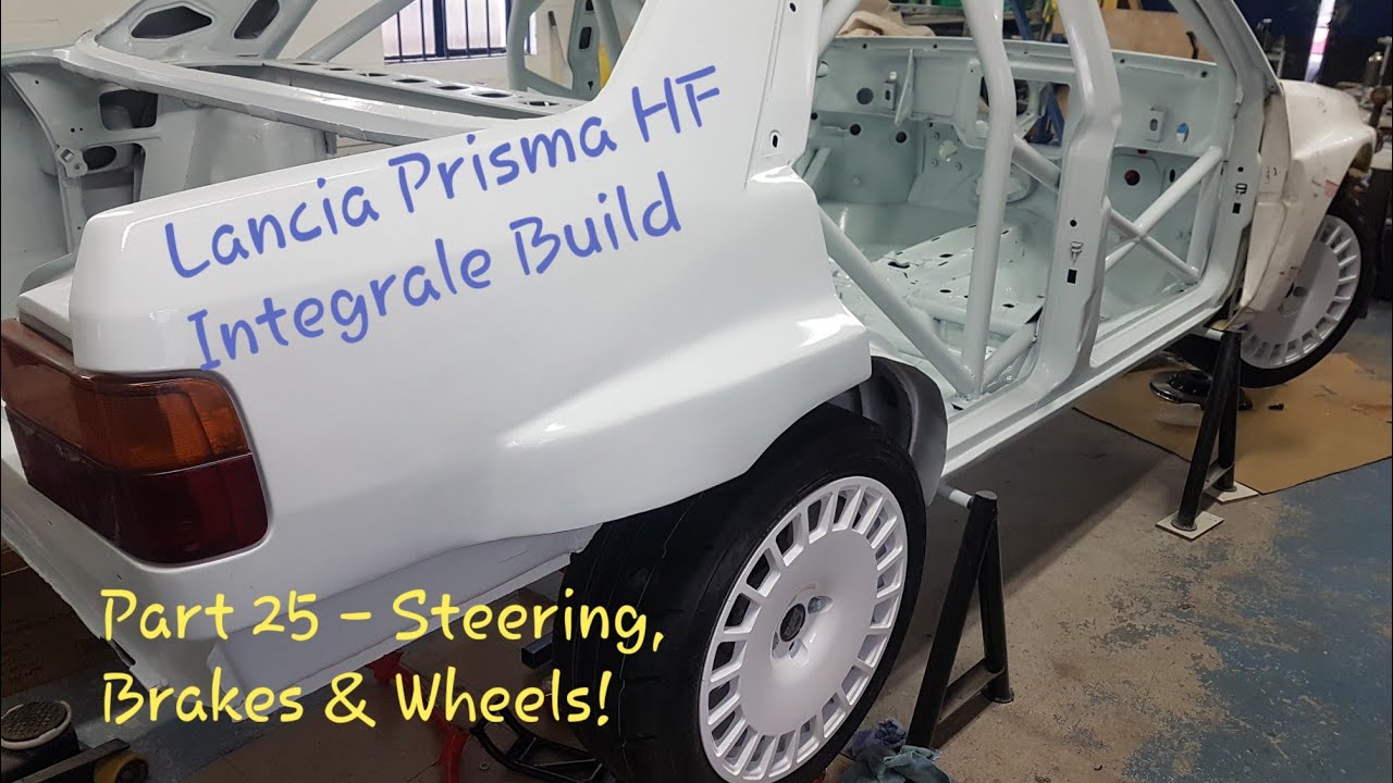 How to Build a Lancia Prisma HF integrale - Part 25 Steering and Wheels