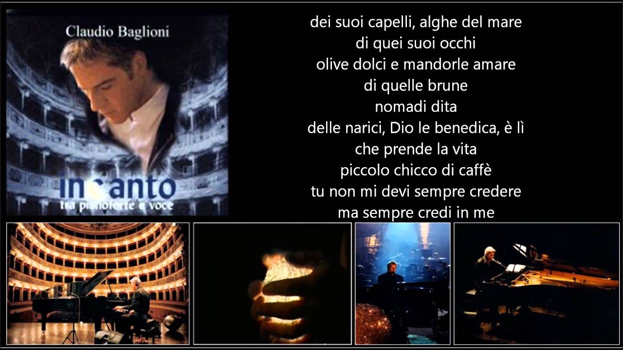 CLAUDIO BAGLIONI / Signora delle ore scure / Incanto 2001