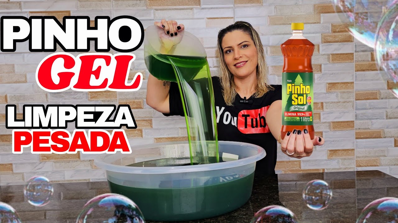 PODEROSO PINHO GEL MULTIUSO LIMPEZA PESADA DETONA SUJEIRA