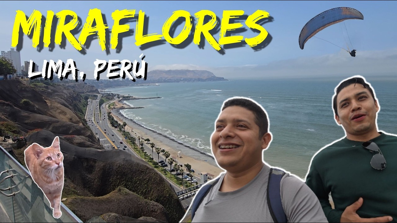 Mi primer día en PERÚ | Miraflores y el Parque de los Gatos