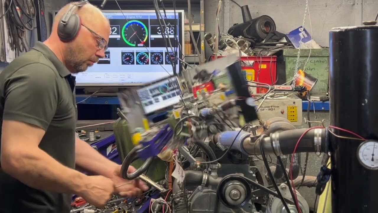 South African Mild ford x:flow pre rebuild dyno test