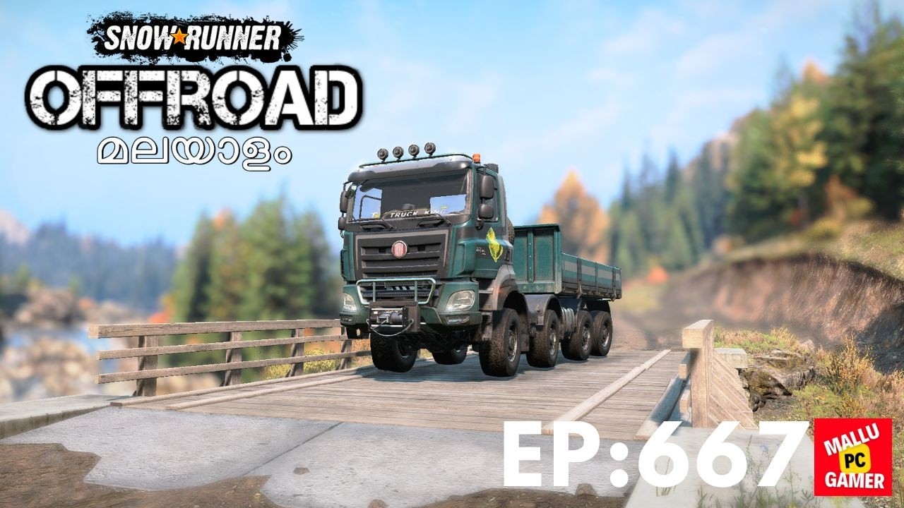 SNOWRUNNER MULTIPLAYER WALKTHROUGH | EPISODE 667 | MALAYALAM