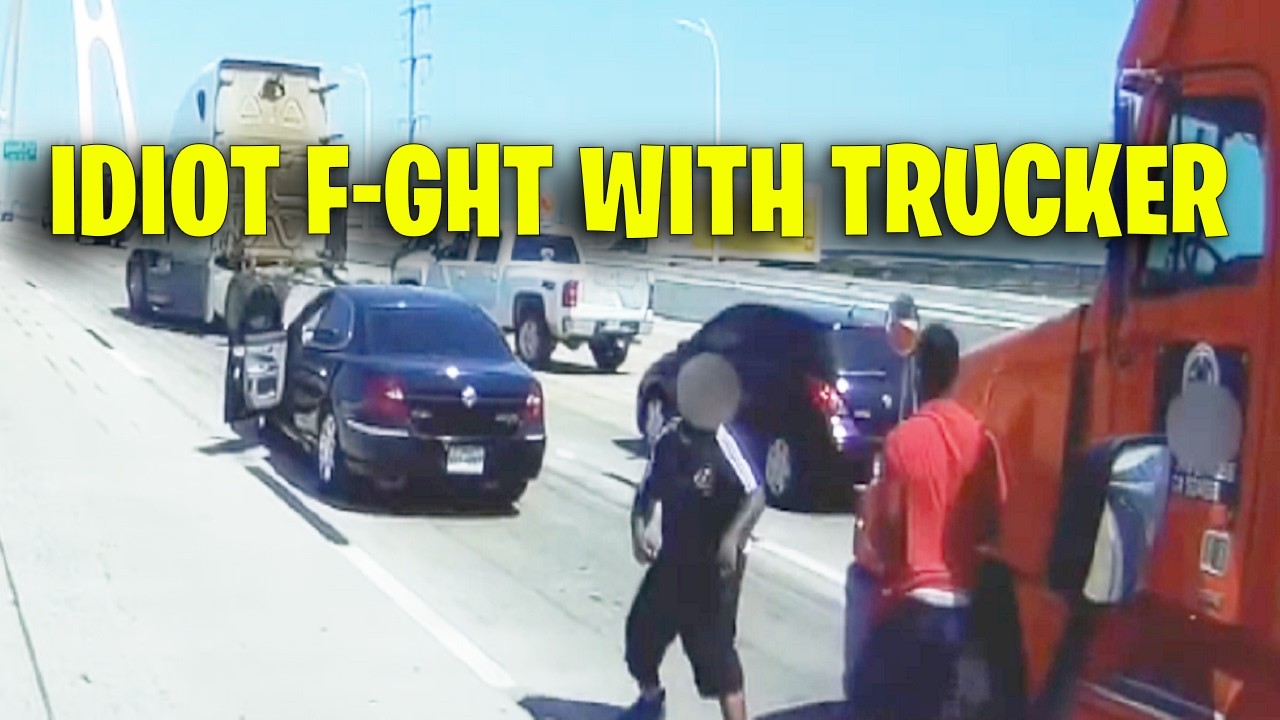 TOTAL IDIOTS ROAD RAGE COMPILATION 2026 | Driving Fails  Brake Check