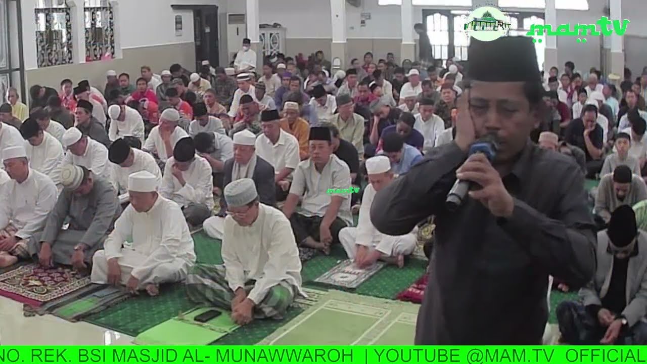🔴LIVE | SHOLAT JUM'AT BERJAMA'AH  | MASJID AL-MUNAWWAROH KENTEN PERMAI PALEMBANG
