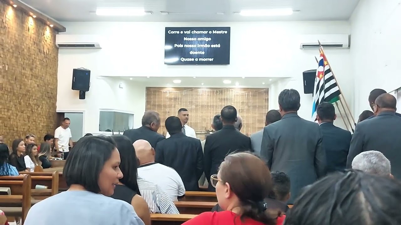#Ontem fomos na igreja e foi uma benção de Deus.