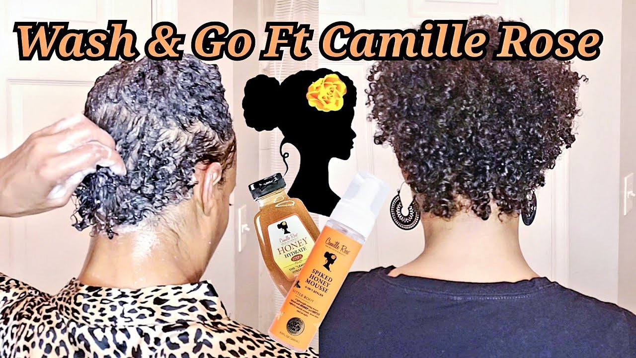 Wash And Go With Camille Rose Products on Natural Hair | Sheeba Renae