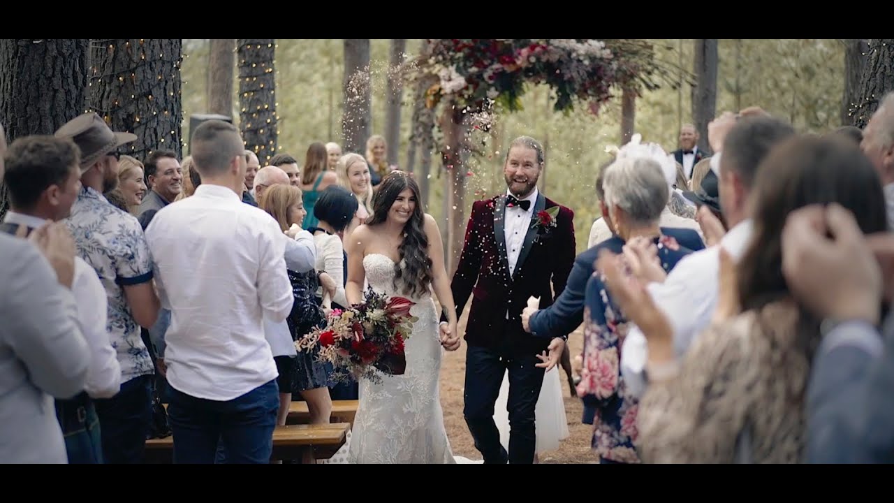 Shenayde + Shane // Linga Longa Wedding. Perth Wedding Videographer.