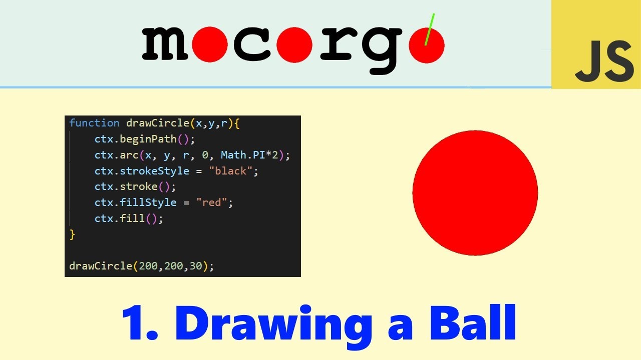 2D Physics Engine from Scratch (JS) 01: Drawing a Ball