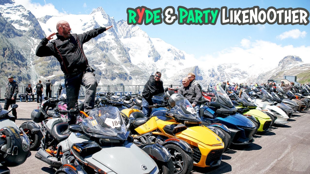 Alps, ROTAX factory, #SPYDER & #RYKER riders - This is Can-Am GrossGlockner Challange 2022