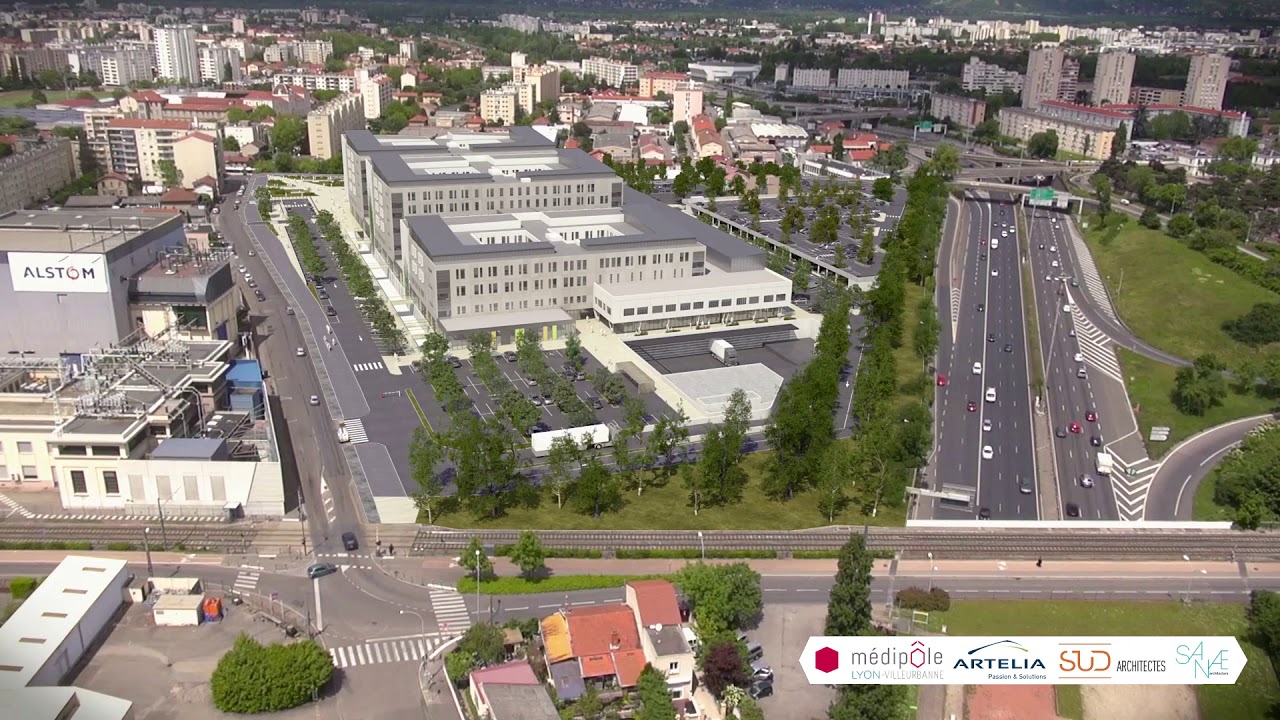 Projet Médipôle Lyon Villeurbanne - Vidéo de présentation
