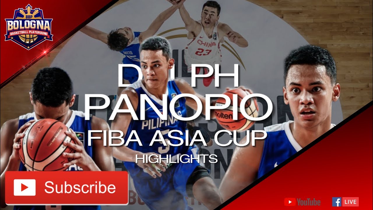 Dalph Panopio's FIBA Asia U18 Highlights (Exclusive)