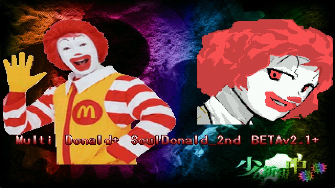 [MUGEN] Multi Donald+ (12P) Vs SoulDonald 2nd (11P)