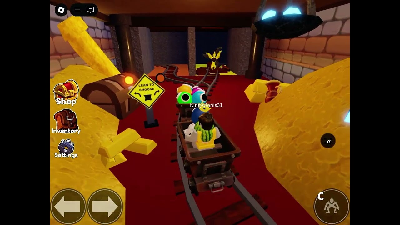 MiniS2 gets chased by some rainbow friends in rainbow friends chapter 2 roller coaster