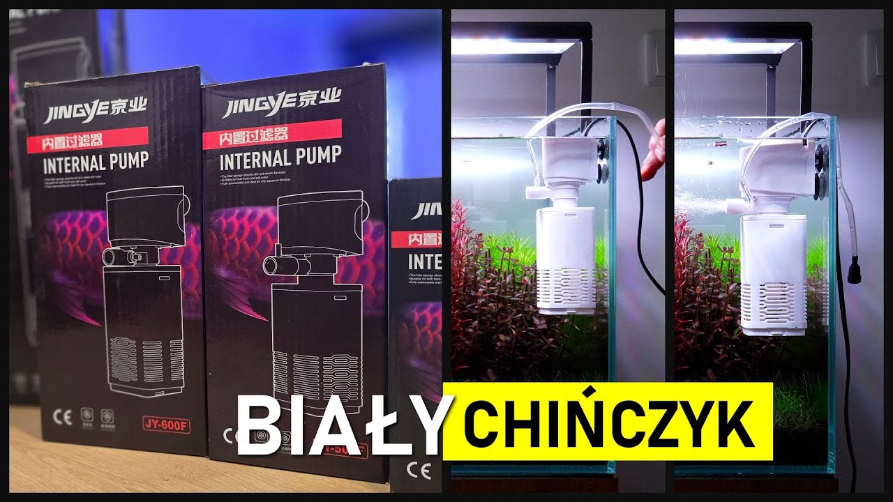 Jingye JY-400F 500F 600F 900F - Białe Filtry Wewnętrzne