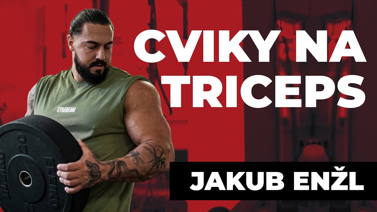 Cviky na triceps 💪 | Jakub Enžl | GymBeam