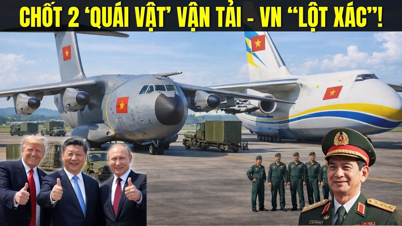 MUA C-130J BỊ GÂY KHÓ DỄ: VN LỘT XÁC Với 2 “QUÁI VẬT” VẬN TẢI NÀY!