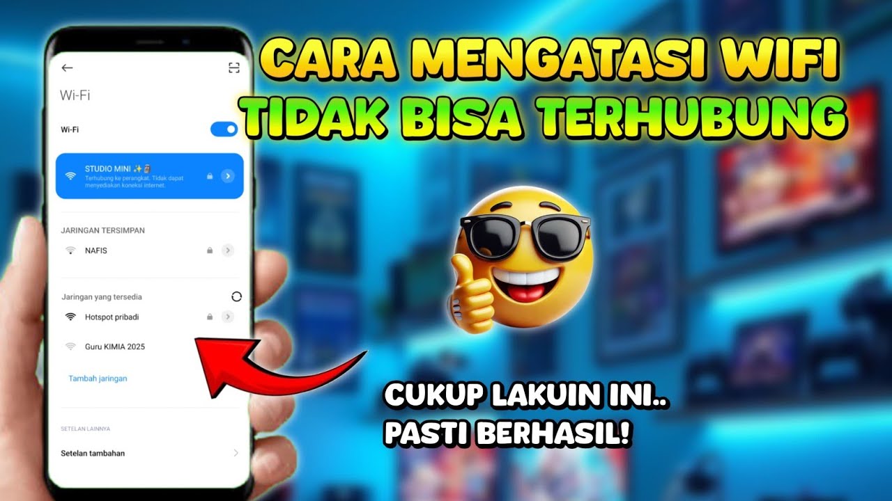 MUDAH! Cara Mengatasi Wifi Menolak Akses & Tidak Terhubung di Semua Android 