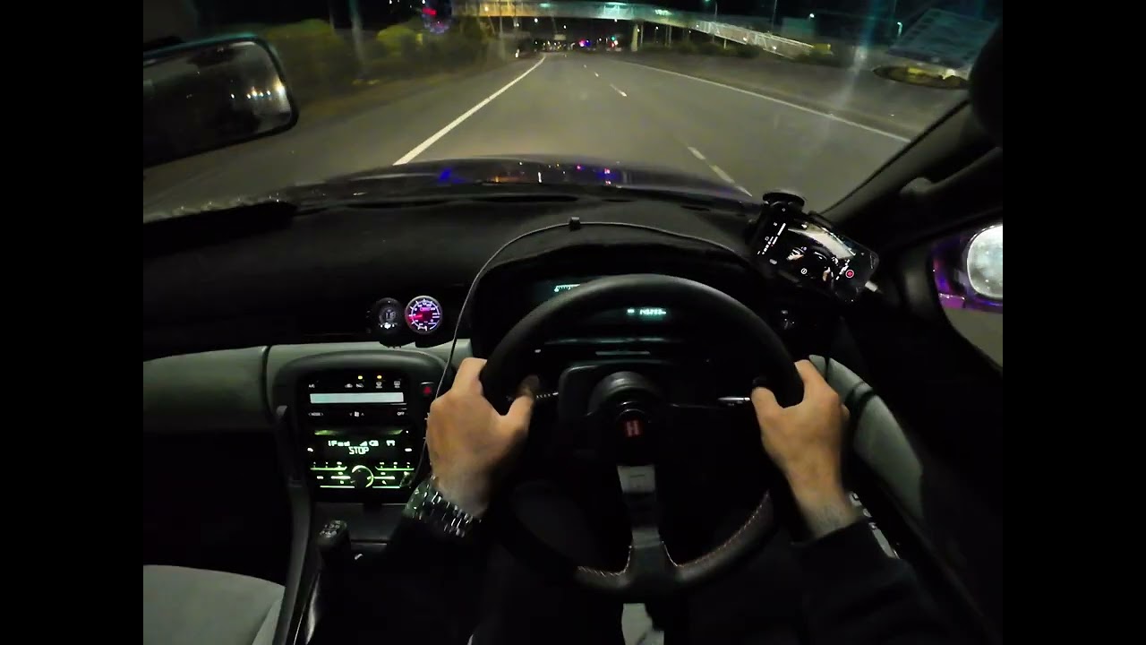 This JDM Soarer Sounds Illegal… POV City + Highway Drive 