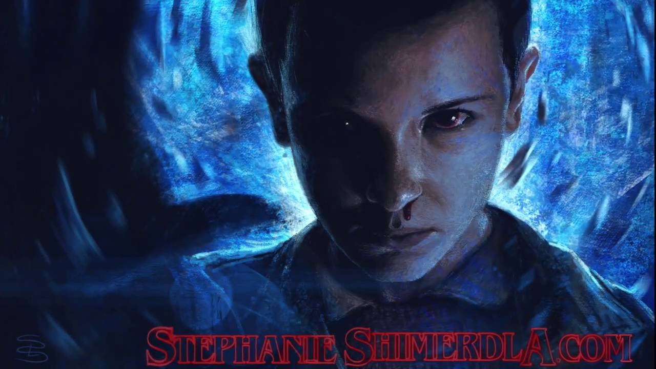 Eleven from Stranger Things - Painting Process