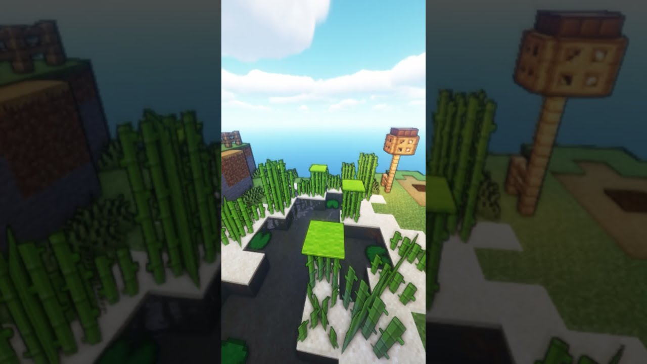 Minecraft Jump and Run Gameplay TIKTOK Format | 60fps 1440p HD | No Ads, No Credits