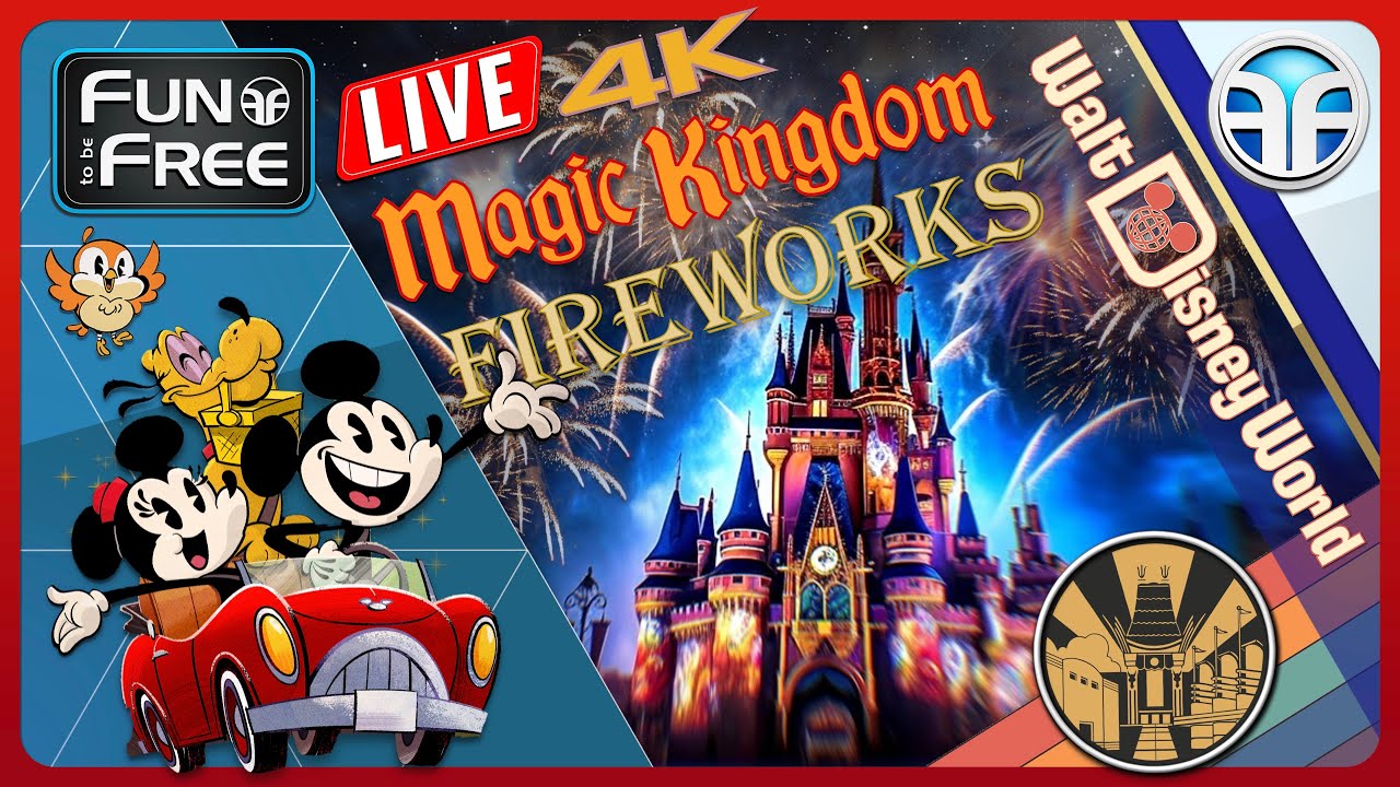 🔴 Walt Disney World LIVE Stream: Magic Kingdom Fireworks & Hollywood Studios 2026