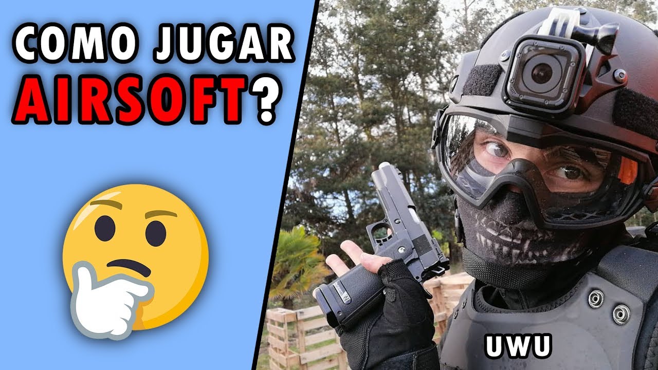 Como puedo jugar AIRSOFT 🤨❓ ▬ Ley❔ Edad❓ Pudin❔ ▬ Airsoft Vlog Sentsuals