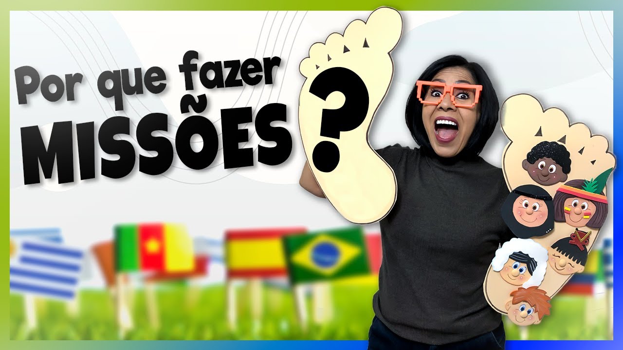 Por que temos que fazer missões? Ministração Marcos 16:15│ Missionária Bania