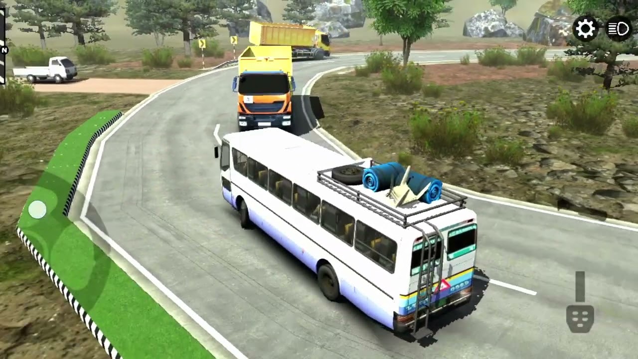 Bus Mountain 🏔️ Driving 🔥 