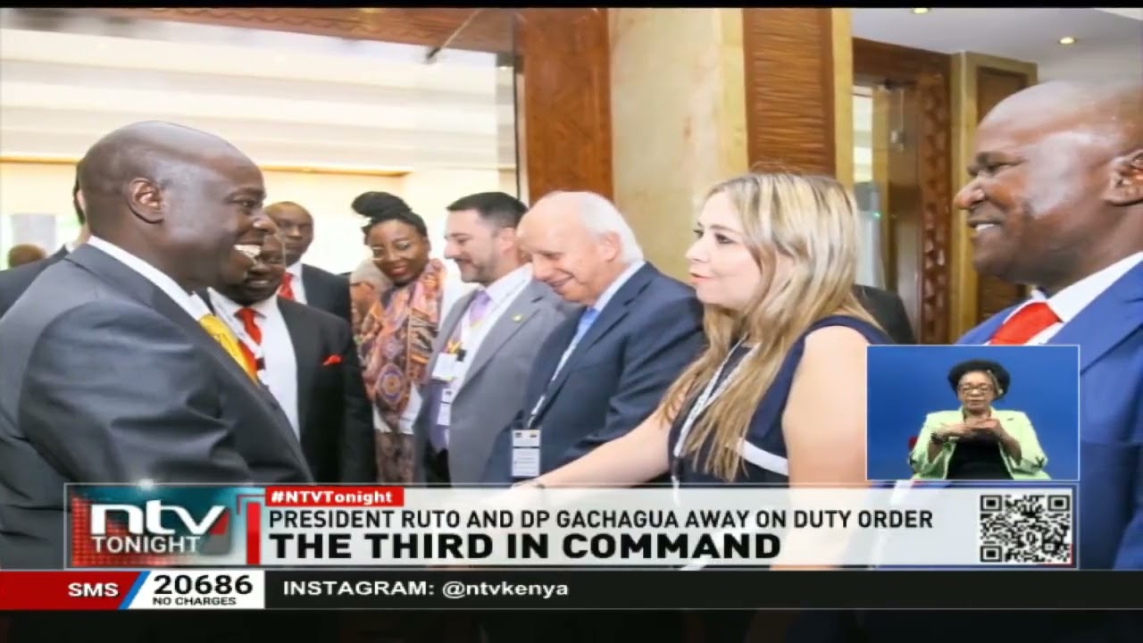 President Ruto and Deputy President Gachagua out of the country on separate official duties