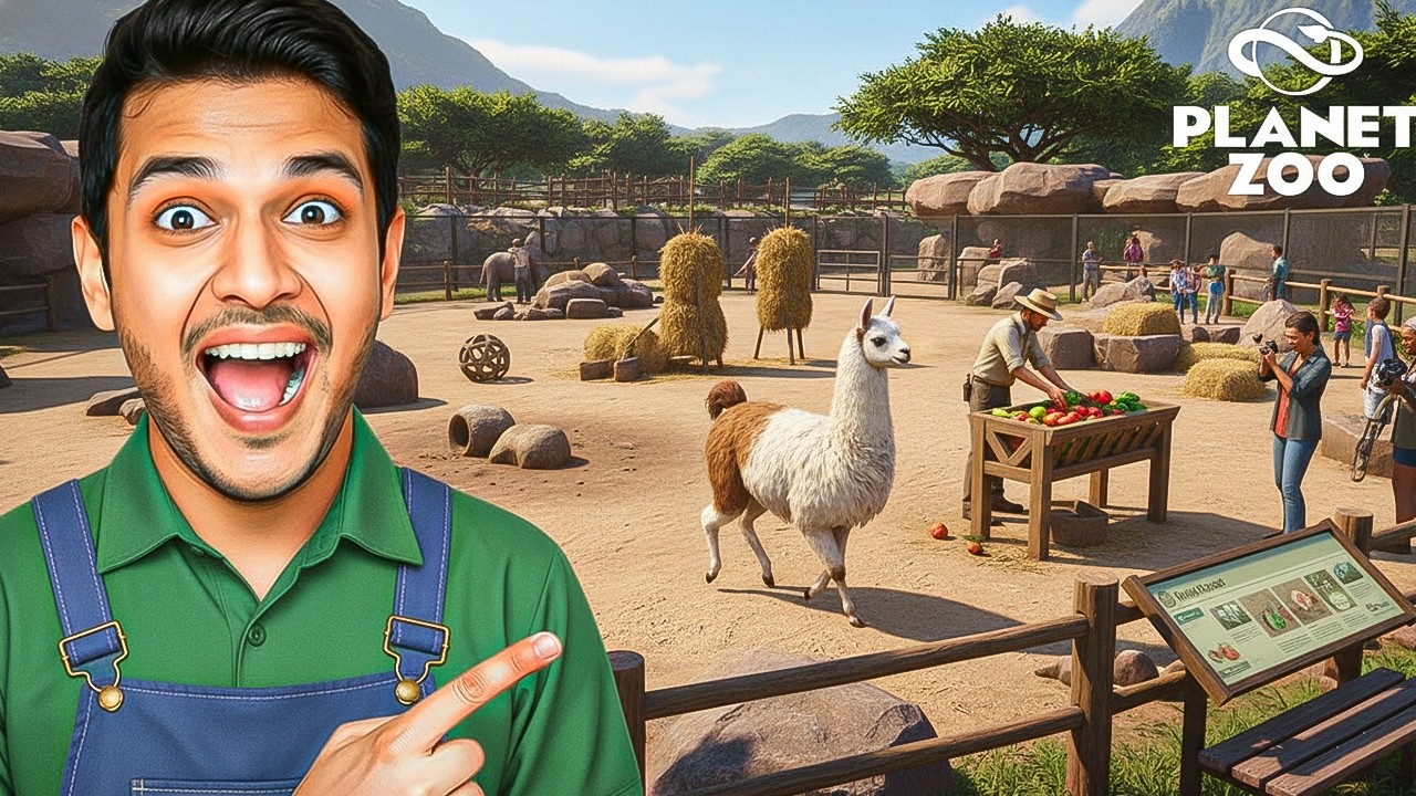 The CUTEST Llama Habitat Ever Built in Planet Zoo - Part 2