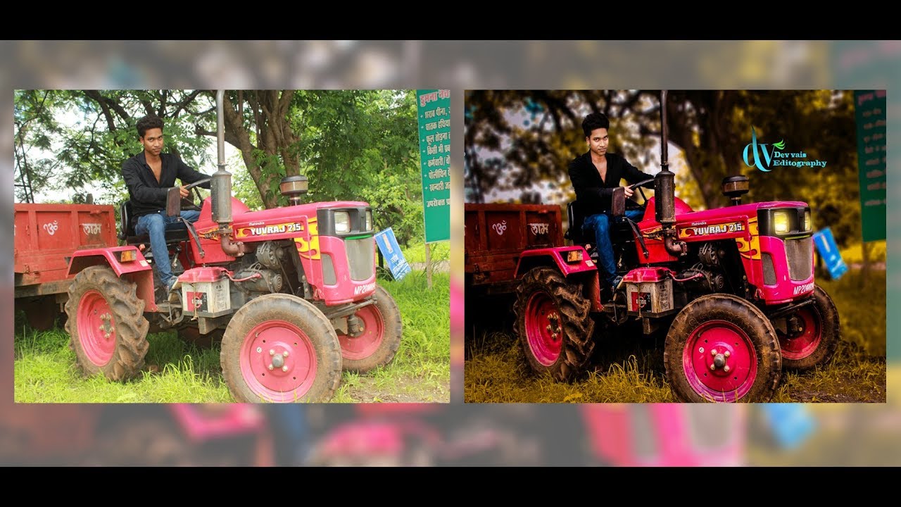 Photoshop CB Edit Tutorial | Awesome Photo Retouching & Blur Background in Photoshop tutorial |