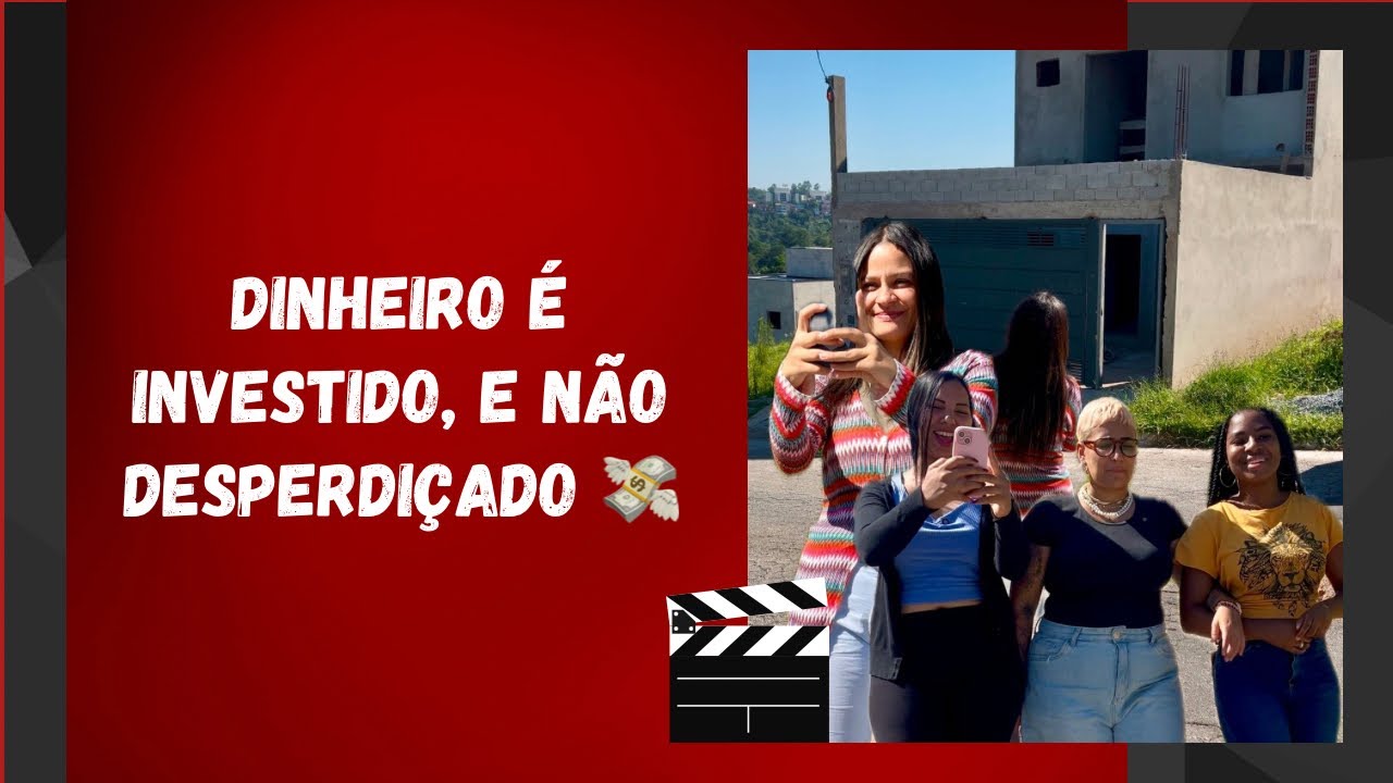 Dinheiro é investido, e não desperdiçado 💸