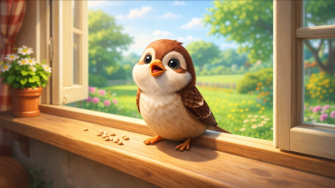 Το Μικρό Σπουργιτάκι 🐦 | Παιδικό Τραγούδι | Melokids