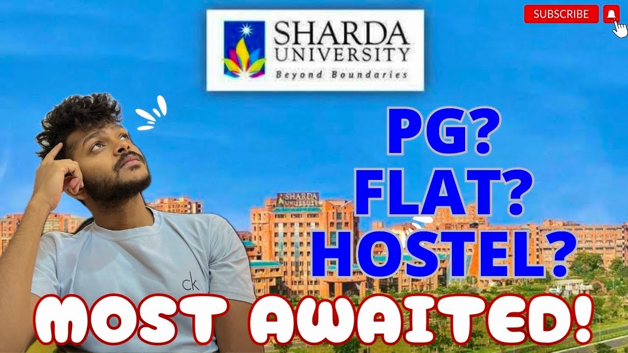 Hostel Ya Flat?Kya hai Zyda Acha🤔🤔|Sharda University| Greater Noida|Vineet Saroha