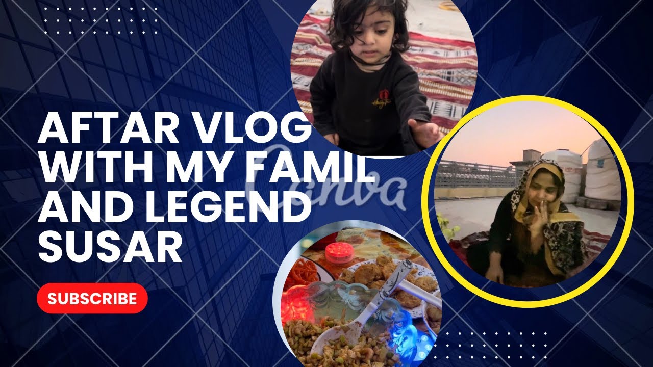 3 Aftari on roof with my family @meriduniya-p2o @Ayeshavlogs804 