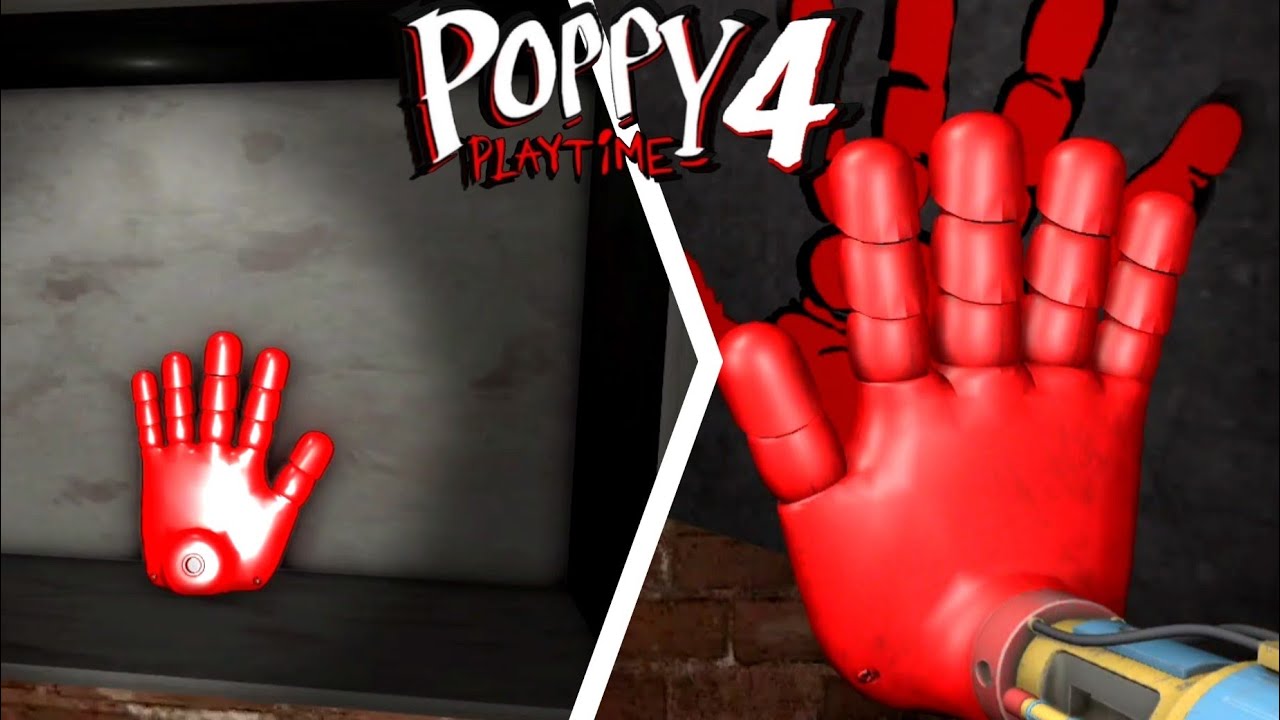 Getting The Red Hand Back - Poppy Playtime Chapter 4 Gameplay (Concept)