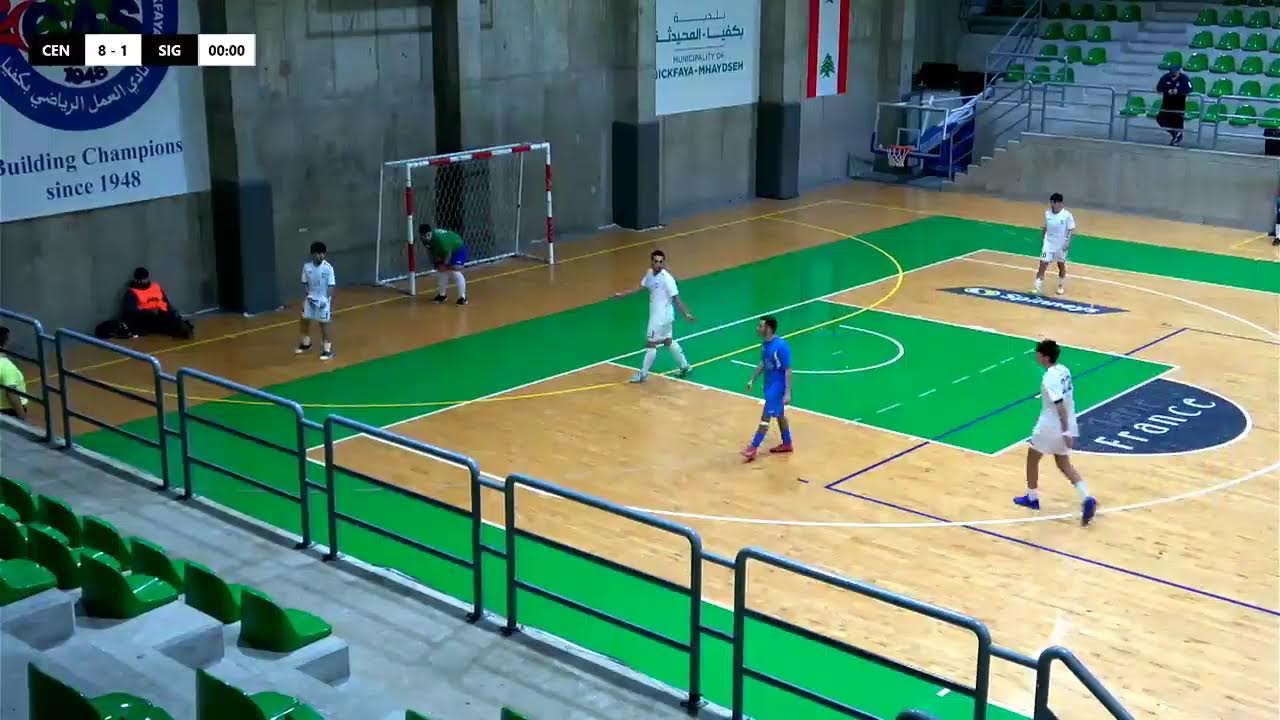 دوري دون ال18 سنه لكرة الصالات  المركزيه جونيه - و ساينس