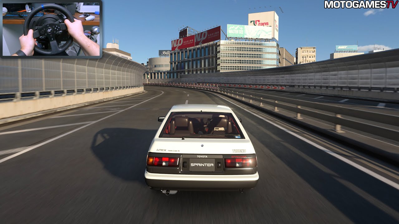 Gran Turismo 7 - Toyota Sprinter Trueno 1600GT APEX (Shuichi Shigeno Version) | T300RS Gameplay