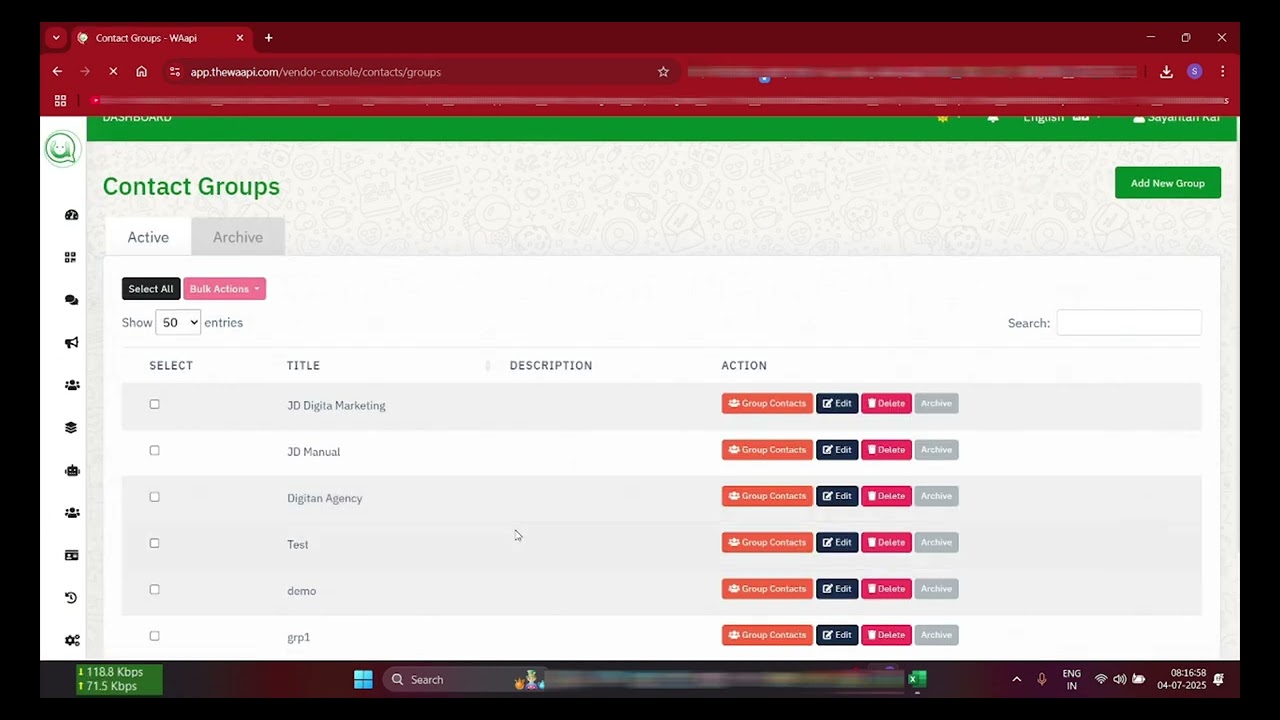 WAapi Dashboard Overview 🔍 | WhatsApp Business API Panel Guide in English [Full Walkthrough]
