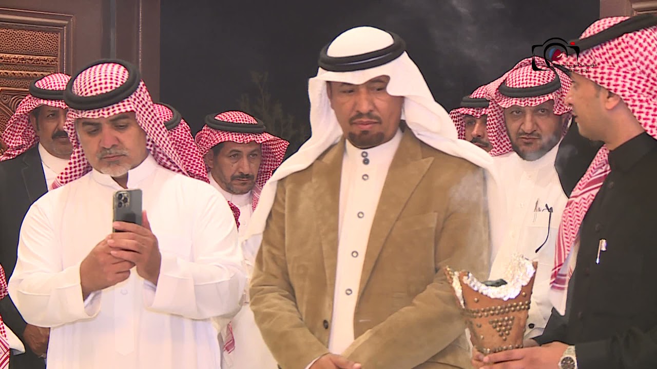 ضيافة الشيخ محمد بن حسن بن زهير عند عوض بن رافع واخية محمد بن رافع