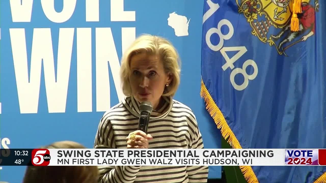 Swing state Wisconsin receives visits from Democrats and Republicans days before election