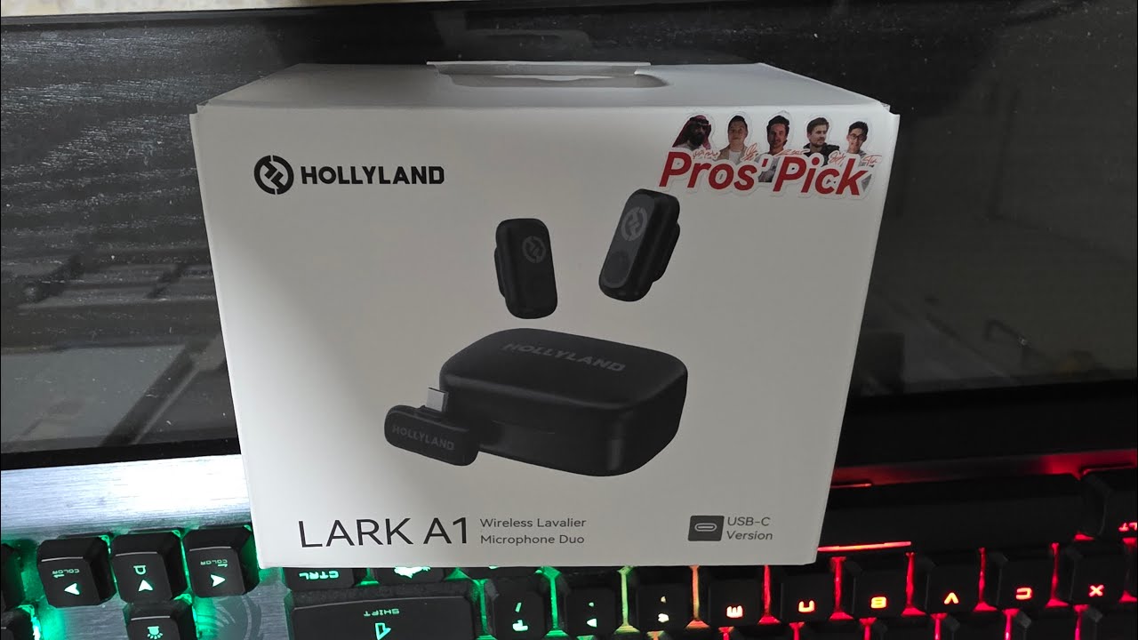 Hollyland Lark A1 quick setup and noise cancelling test