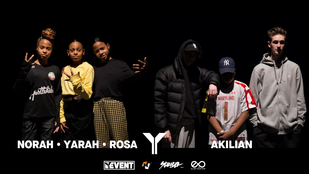 Young Battle 2k18 | 1/4 Final 3vs3 Hip Hop | Norah Yarah Rosa vs Akilian
